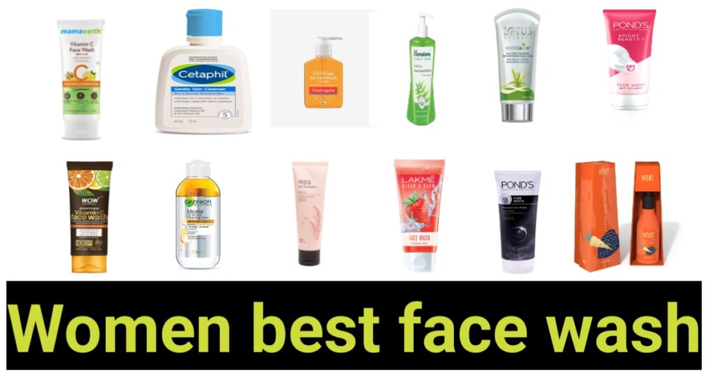 Women best face wash