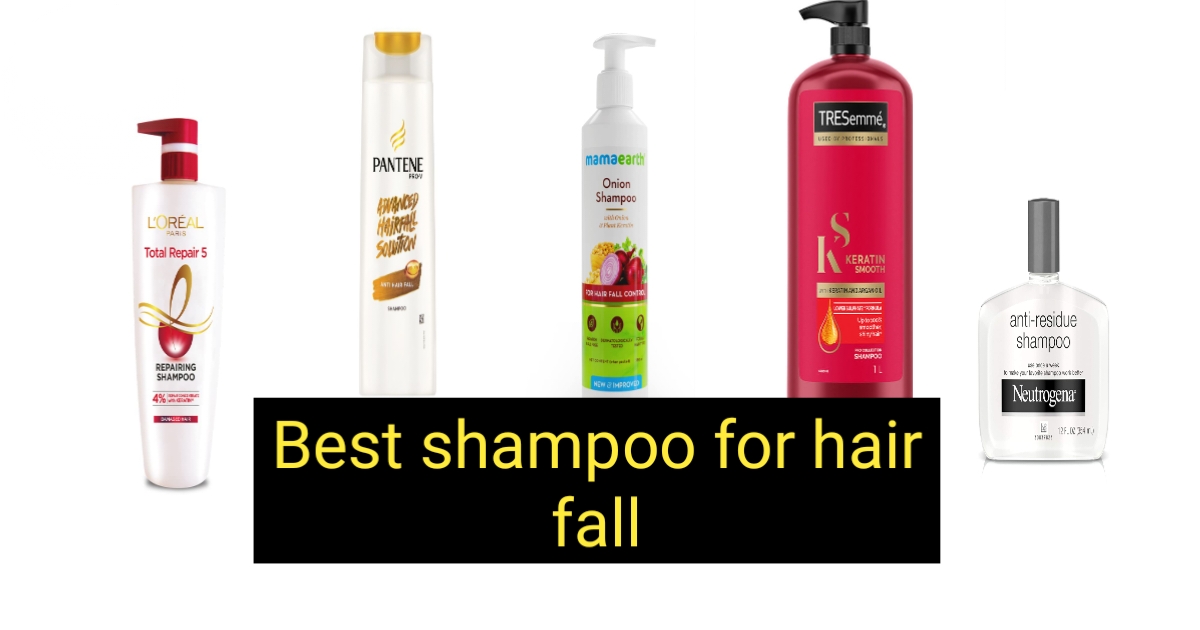 Best shampoo for hairfall control