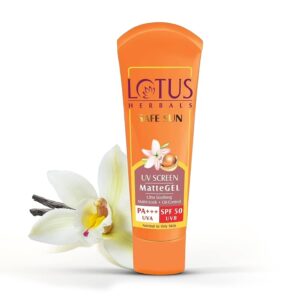 Lotus Herbals Safe Sun Invisible Matte Gel Sunscreen SPF 50 PA+++ 